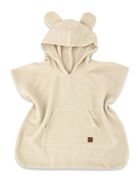MimiNu, prosop tip poncho, bej, 4-7 ani