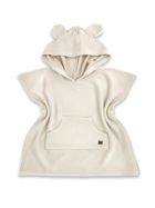 MimiNu, prosop tip poncho, din bambus, bej, 4-7 ani, marime M, 56-63 cm