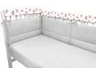 MimiNu, Ratuci, aparatori pentru patut, roz, 60-20 cm