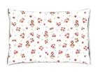 MimiNu, Ratuci, fata de perna, din bumbac, roz, 60-40 cm
