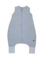 MimiNu, sac de dormit cu picioare, calduros, muselina, denim, TOG 2.5, marime S, 1-2,5 ani