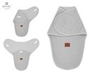 MimiNu, sac de dormit pentru bebelusi, termofrotte, marime 56, TOG 0.5, 0-3 luni, gri