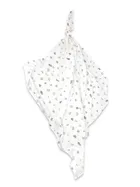 MimiNu, scutec din muselina, frunze bej, 120-120 cm