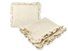 MimiNu, set: patura 75-100 cm + perna 30-40 cm, muselina, bej