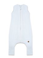 MimiNu, Soft, Flo, sac de dormit cu picioare, baby blue, TOG 2-2.5, marime S, 1-2.5 ani