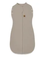 MimiNu, Soft, Teddy, set 2in1: sac de dormit subtire de vara + caciula, mocha, TOG 0.5-1.0, 0-3 luni
