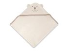 MimiNu, Ursulet, halat de baie, din bambus, bej, 100-100 cm