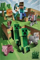 Minecraft, patura din fleece, 100-150 cm