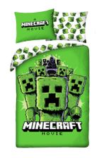 Minecraft, set lenjerie de pat single, 140-200 cm
