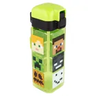 Minecraft, Sticla de apa cu capac cu buton Square, 550 ml