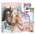 Miss Melody, Horses Blaze, carte de colorat cu autocolante