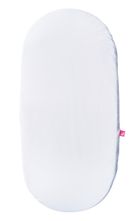Motherhood, Cearceaf cu elastic pentru landou/cos Moise din jerseu 35-75 cm, Alb