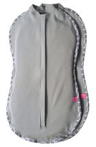 Motherhood, Invelitoare Zip&Swaddle masura 1 (2,5-5kg), Grey/Grey Classics