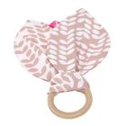 Motherhood, jucarie din lemn pentru dentitie, Pink Classics