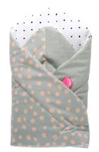 Motherhood, Paturica de infasat cu insertie din cocos, Pink Splashes