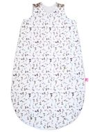 Motherhood, Zip-A-Round, sac de dormit de vara din bumbac, 2in1, TOG 1, frunze violete, 3-18 luni