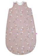 Motherhood, Zip-A-Round, sac de dormit de vara din bumbac, 2in1, TOG 1, nasturi roz, 3-18 luni