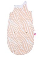 Motherhood, Zip-A-Round Sac de dormit din muselina 2in1 (3-18 luni), Salmon Zebra