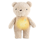 MyHummy (Szumisie), ursulet de plus, mascota bazaitoare cu mecanism 5in1: zgomot, senzor de somn, melodii, batai de inima, lampa, lampa, bej