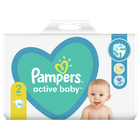 Pampers Active Baby, scutece marimea 2, 4-8 kg, 96 buc.