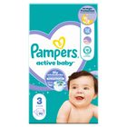 Pampers Active Baby, scutece marimea 3, 6-10 kg, 90 buc.