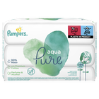 Pampers Aqua Pure Baby Wipes, 3 pachete, 144 buc.