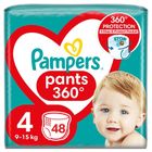 Pampers Pants, scutece-chilotel marimea 4, 9-15 kg, 48 buc.
