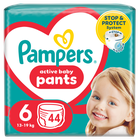 Pampers Pants, scutece-chilotel marimea 6, 14-19 kg, 44 buc.