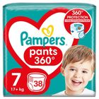 Pampers Pants, scutece-chilotel marimea 7, 17 kg+, 38 buc.