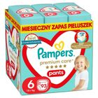 Pampers Premium Care Pants, scutece-chilotel marimea 6, 15 kg+, 93 buc.