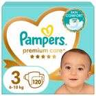 Pampers Premium Care, scutece marimea 3, 5-9 kg, 120 buc.
