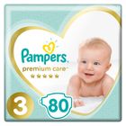 Pampers Premium Care, scutece marimea 3, 5-9 kg, 80 buc.