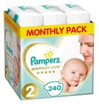 Pampers Premium Care, XXL Box, scutece marimea 2, 4-8 kg, 240 buc.