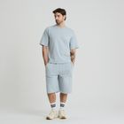 Pantaloni scurti pull on regular din bumbac pieptanat NOWEAR