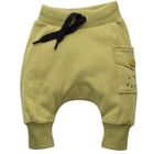 Pantaloni trening largi pentru copii, verde, brand Pinokio
