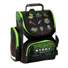 Paso, ghiozdan, Gaming neon, negru-verde
