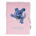 Paso, Lilo si Stitch, jurnal cu lacatel de plus, A5, 96 foi, cu linie, Flowers
