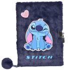 Paso, Lilo si Stitch, jurnal cu lacatel de plus, A5, 96 foi, cu linie, Heart