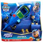 Paw Patrol, Aqua Pups, vehicul cu figurina, Chase
