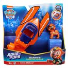 Paw Patrol, Aqua Pups, vehicul cu figurina, Zuma