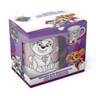 Paw Patrol, cana ceramica pentru pictura, 230 ml
