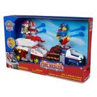 Paw Patrol, Fire Rescue, set de 2 masini si 2 figurine