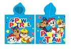 Paw Patrol, prosop tip poncho, cu gluga, 55-110 cm