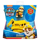 Paw Patrol, Rubble, vehicul cu figurina
