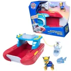 Paw Patrol, Sea Patroller Vehicle, set de joaca cu figurina Chase