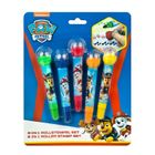 Paw Patrol, set 2in1, carioci cu stampile, 5 buc.
