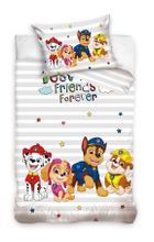 Paw Patrol, set lenjerie de pat single, 100-135 cm