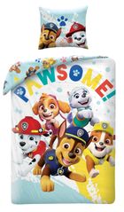 Paw Patrol, set lenjerie de pat single, 140-200 cm