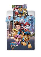 Paw Patrol, The Movie, set lenjerie de pat single, 100-135 cm cm