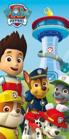 Paw Patrol, Together, prosop de bumbac, 70-140 cm